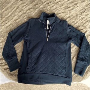 Lululemon Blue warm pull over